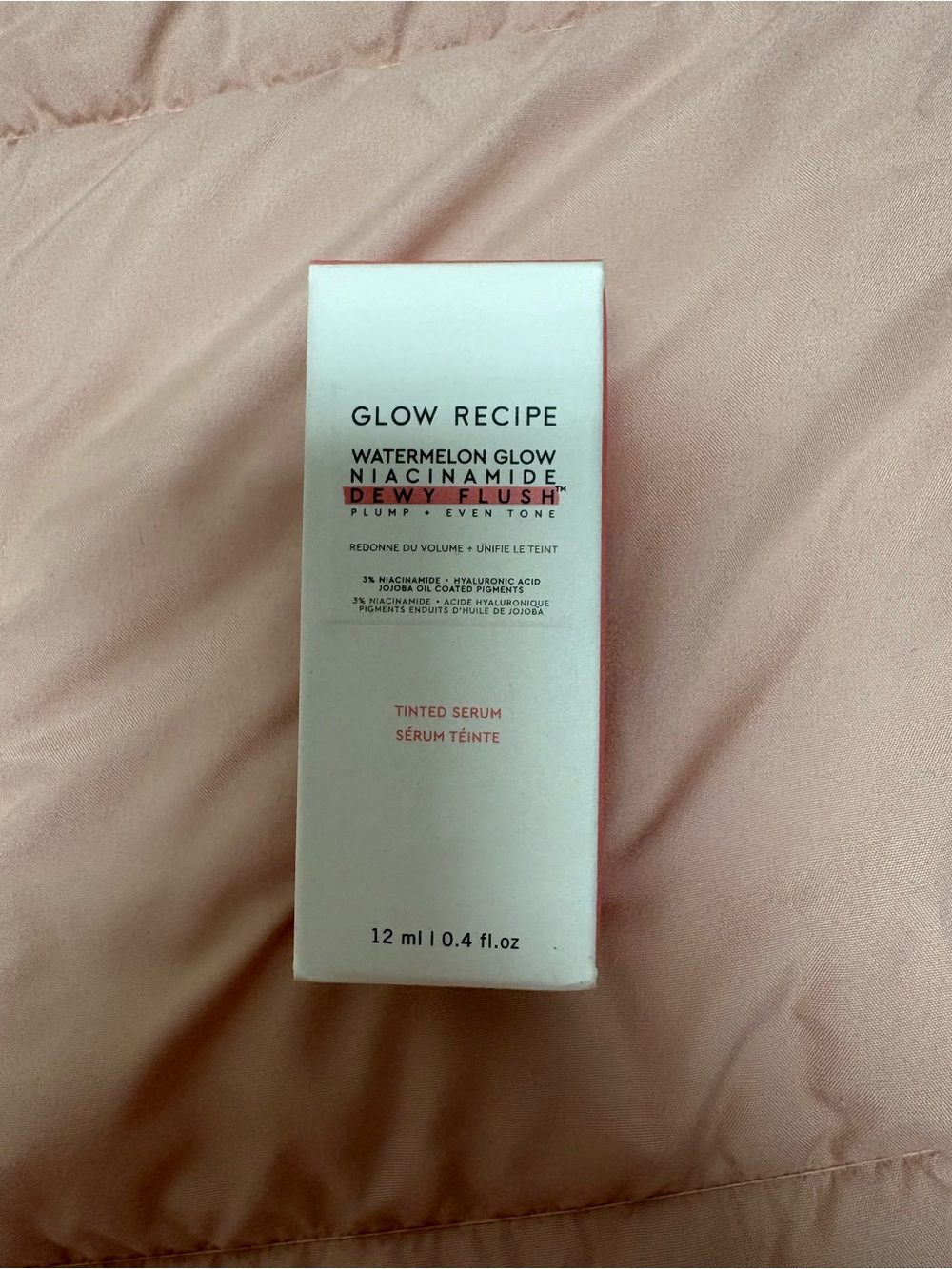 NWT GLOW RECIPE Watermelon Glow Dewy Flush Tinted Serum